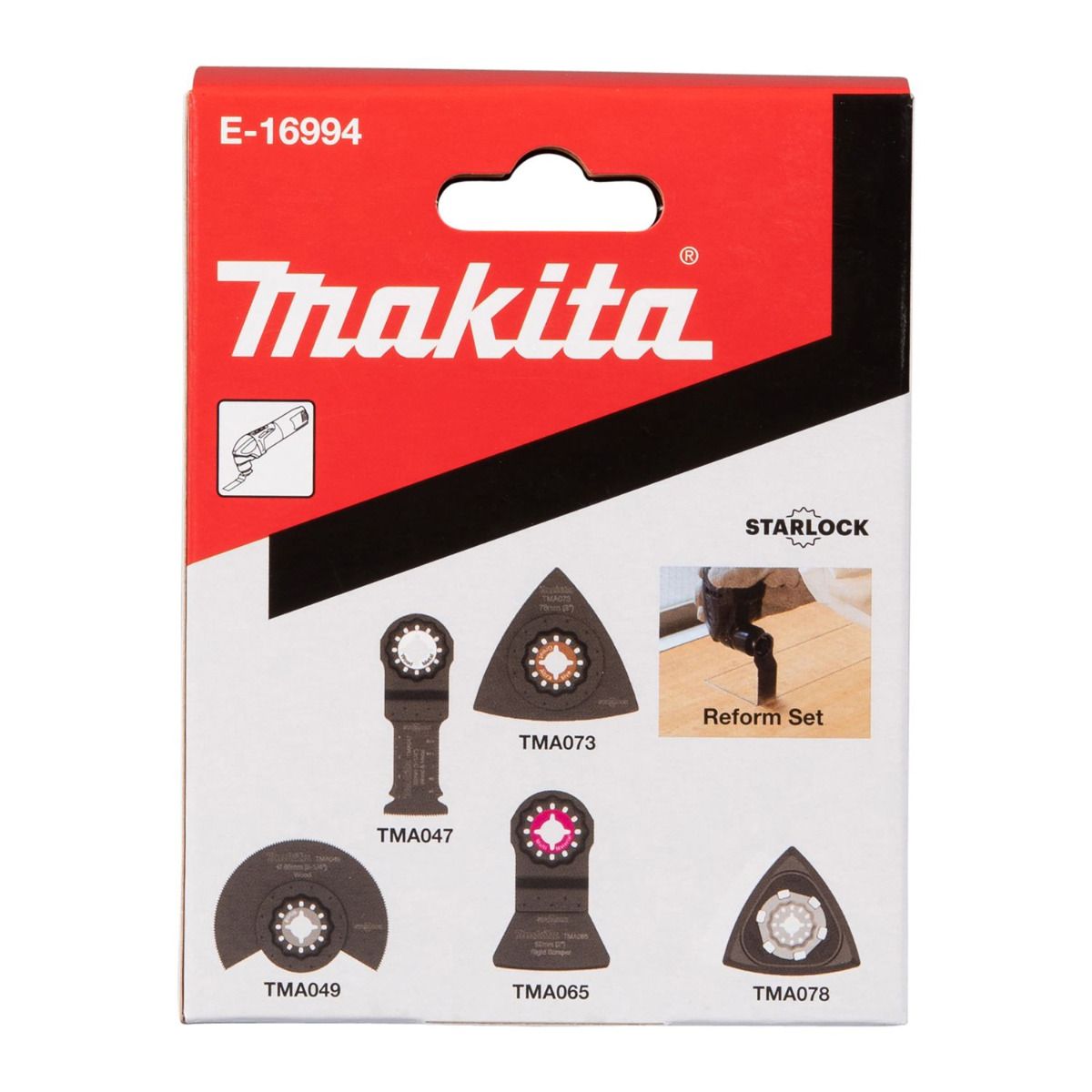 Makita E-16994 Renovatieset multitool 5-delig