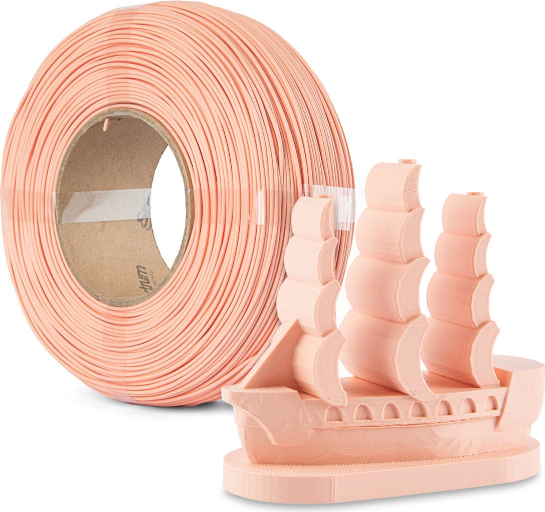 Spectrum  ReFill Pastello PLA Pale Salmon, 1,75 mm / 1000 g    Pastellfarbenes PLA in Pale Salmon