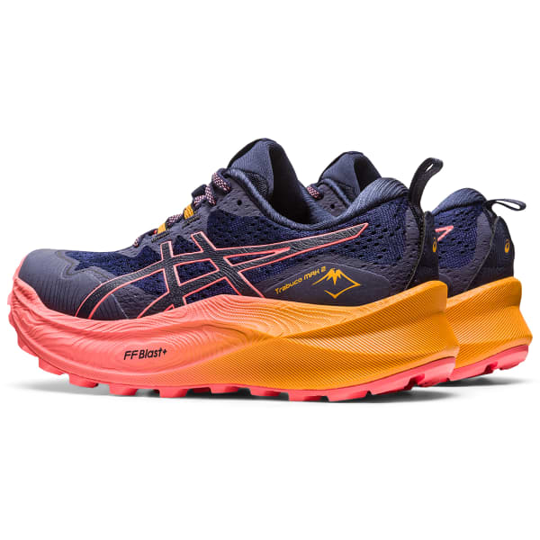 Chaussure trail ASICS TRABUCO MAX 2 MIDNIGHT/PAPAYA