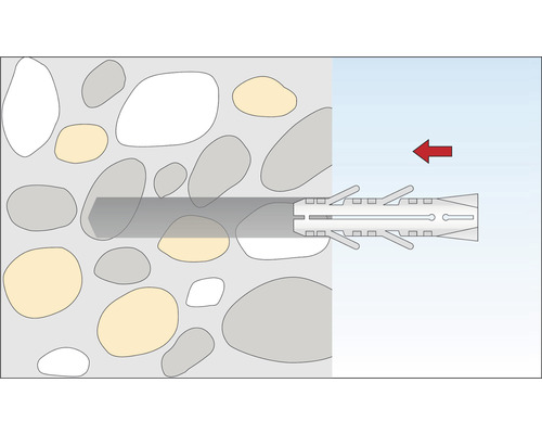 Spreidanker Tox Barracuda 10/50 + schroef, 4 stuks
