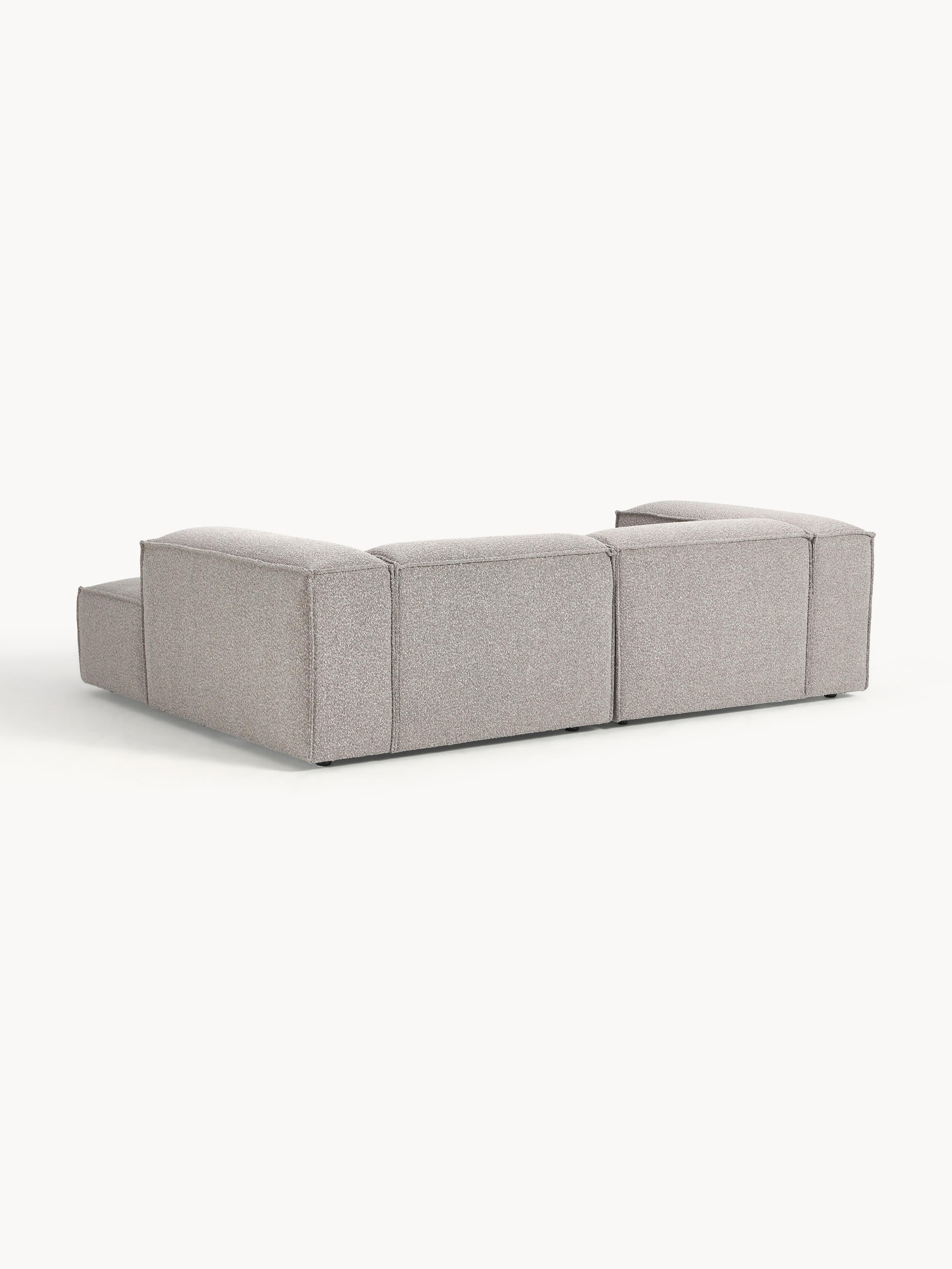 Bouclé modulaire hoekbank Lennon (2-zits)