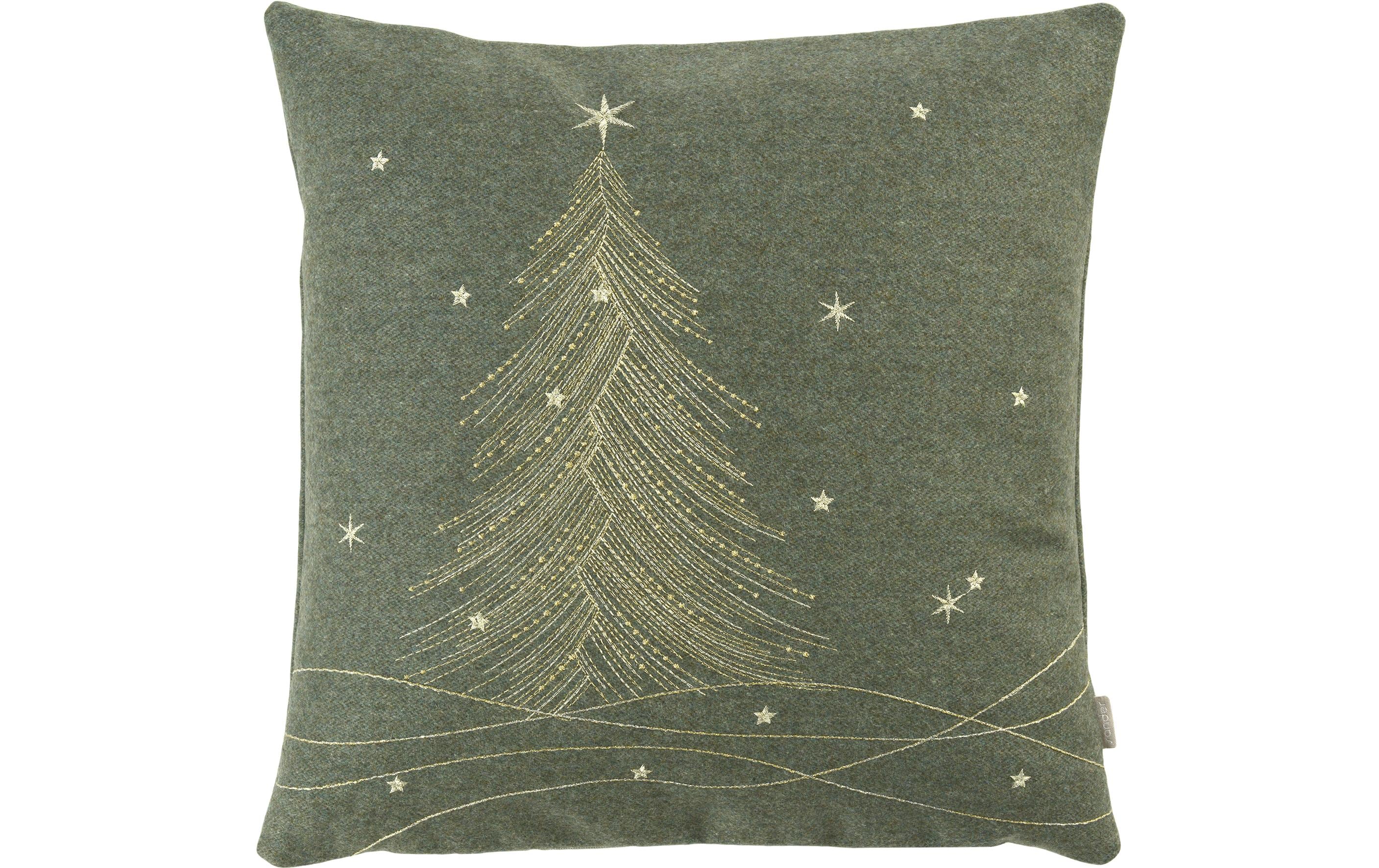 Kissenbezug Albero Wool 40 x 40 cm, GrünKissenhülle