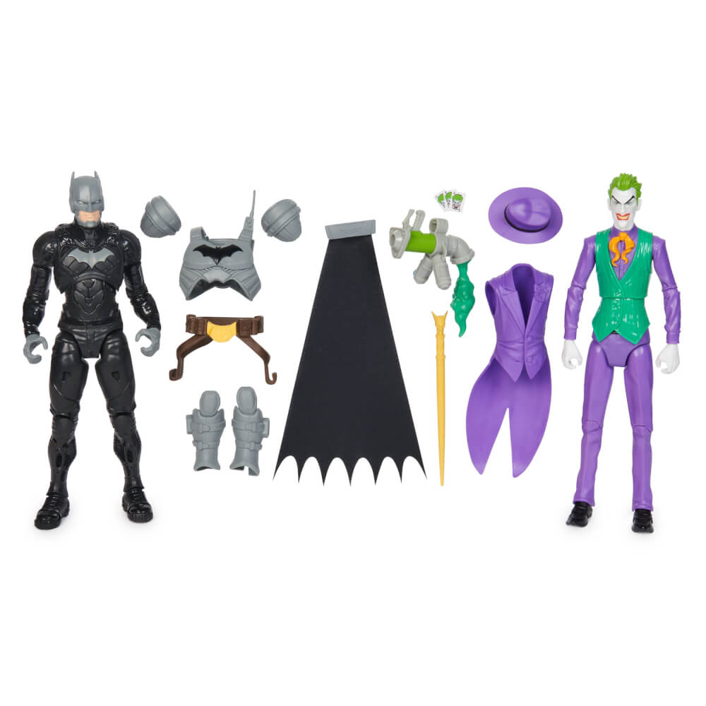 Batman - Battle Pack aus Batman & Joker mit Clip-On-Accessoires