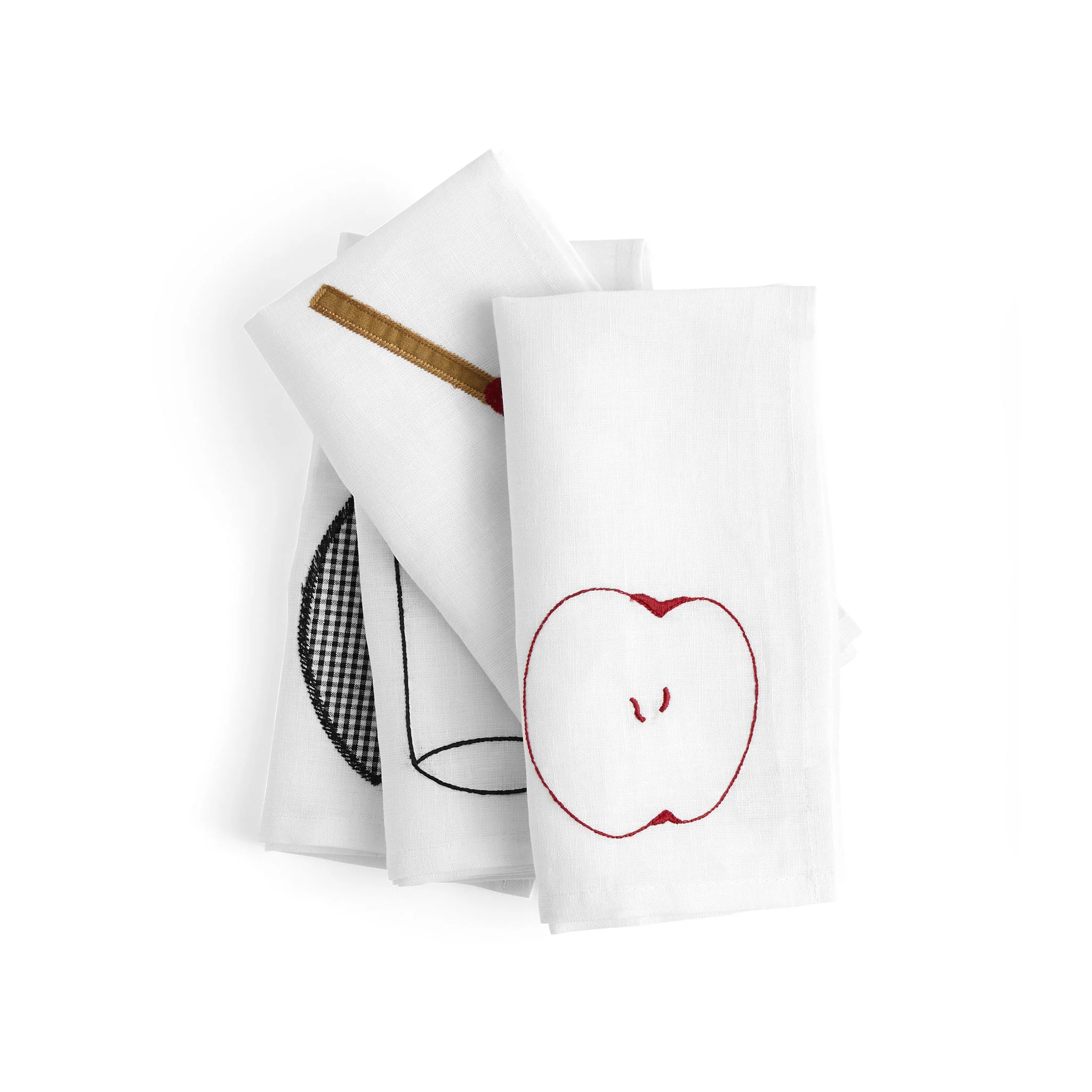 SOBREMESA - Serviette de table tissu | Blanc