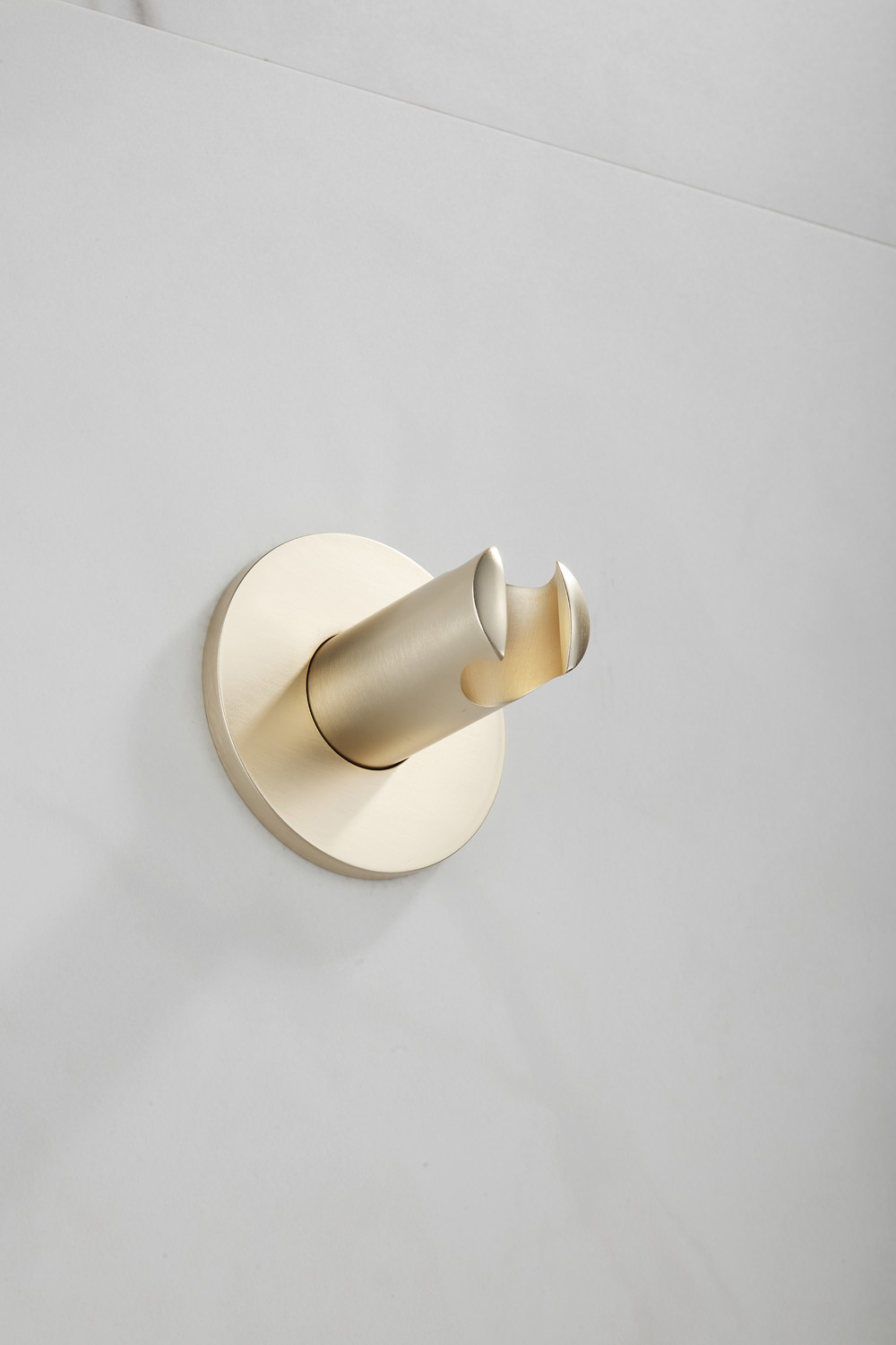 Saniclear Plus handdouche houder geborsteld messing mat goud