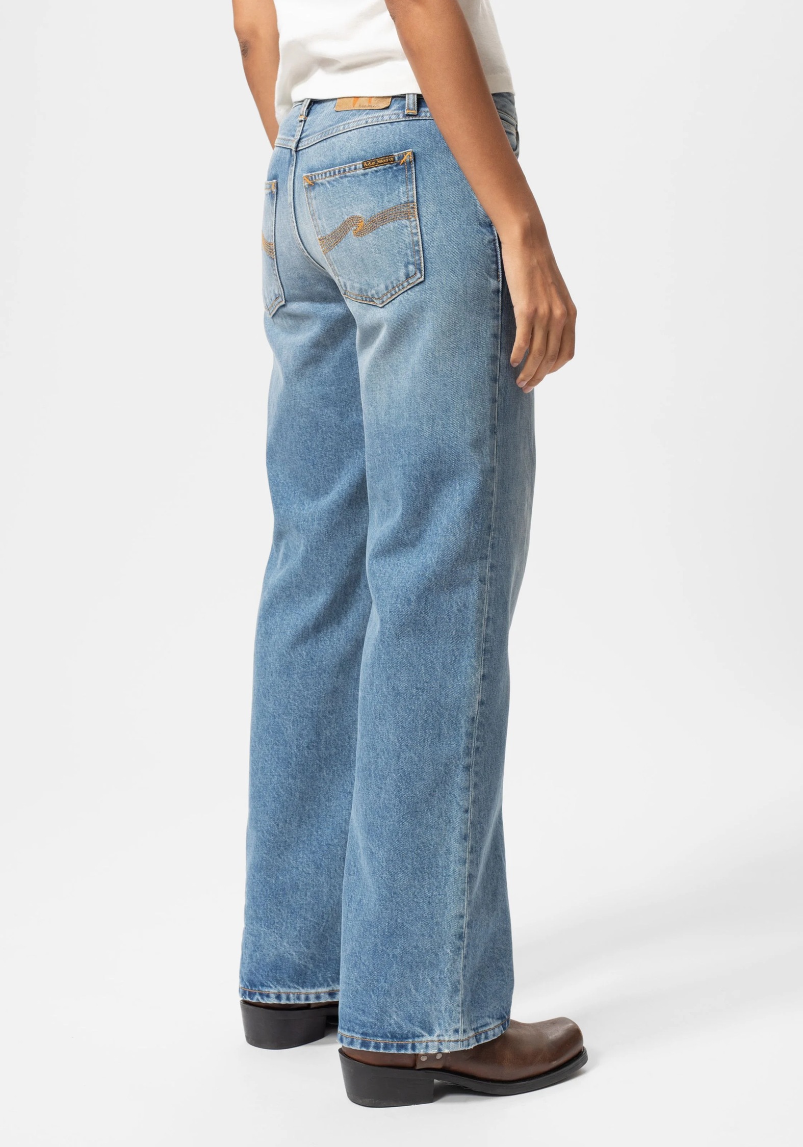 Nudie Jeans Jeans Wide Heidi Worn Treasure