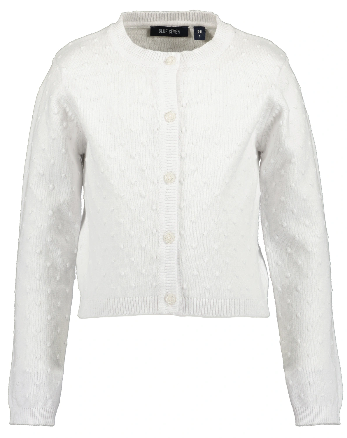 Strickjacke KNOTS in weiß