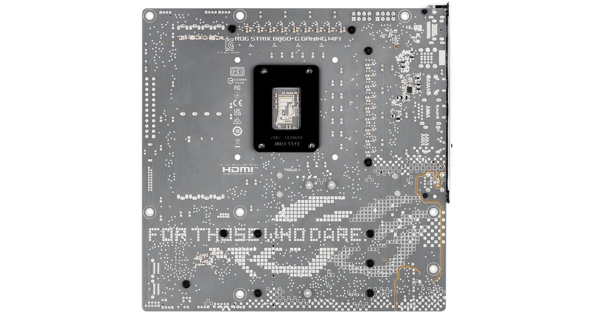 ASUSROG STRIX B860-G GAMING WIFI socket 1851 moederbord  (RAID, 2.5 Gb-LAN, Wi-Fi 7, BT, Sound, µATX)