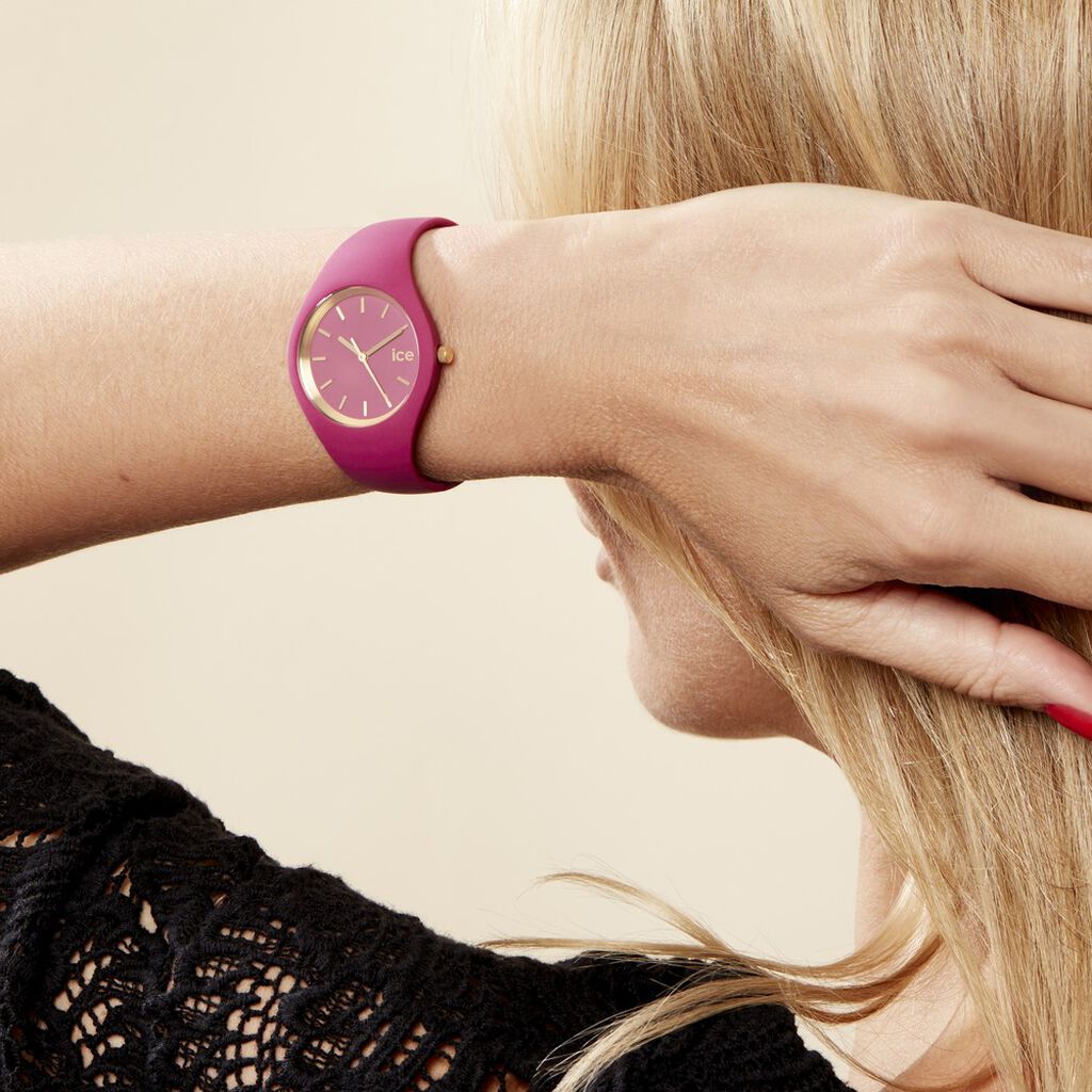 Montre Ice Watch Ice Glam Brushed Mauve