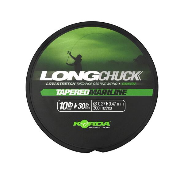 Nylon Vert Korda LongChuck Tapered Mainline 300m