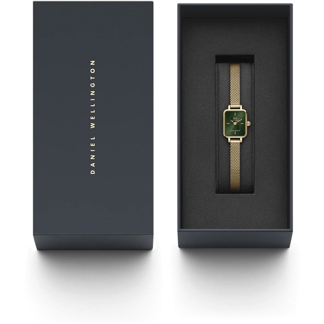 Daniel Wellington Quadro Mini Evergold Emerald