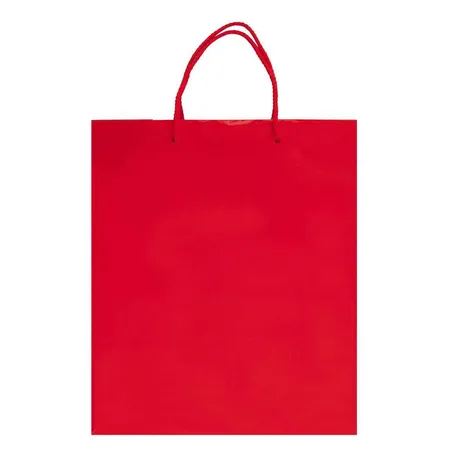 Idena Geschenktasche Uni 23x18x10cm, farbig sortiert