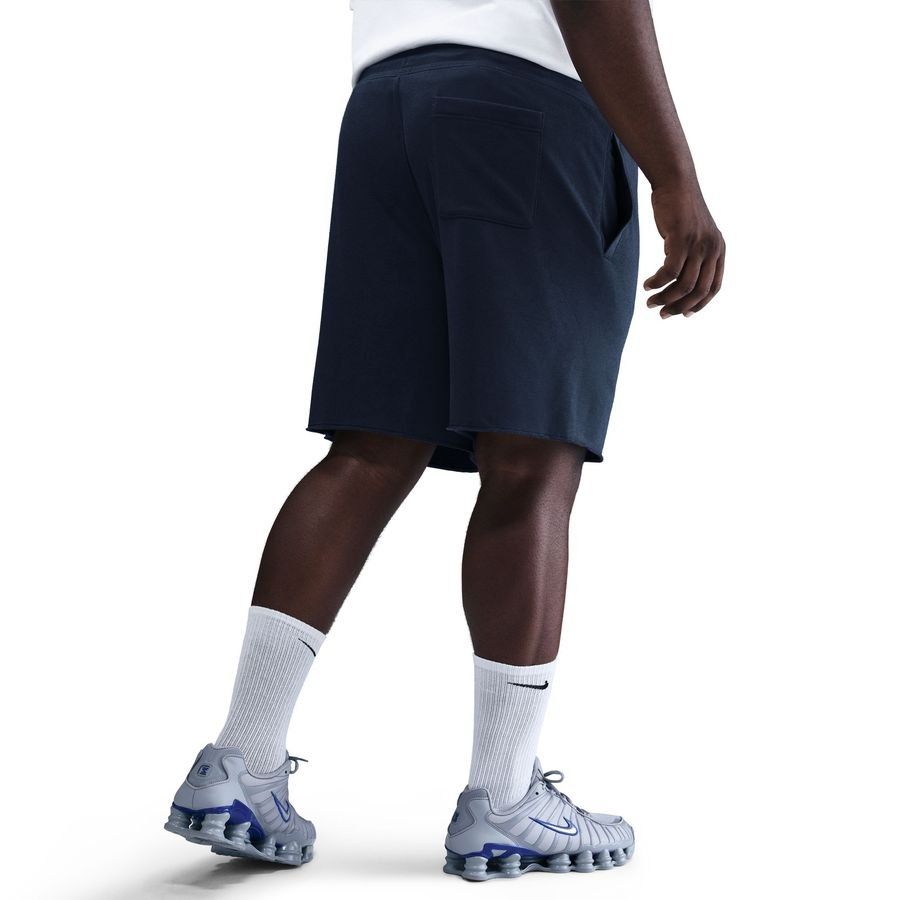 Nike Short Club - Bleu Foncé/Blanc