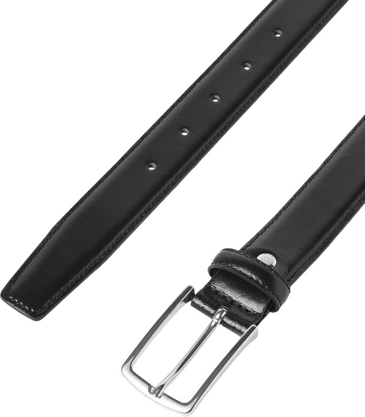 Jack & Jones JACCHRISTOPHER BELT NOOS Black/normal buckle