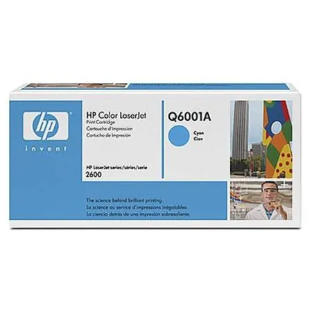 HP Toner Q6001A Color LaserJet 2600 2000S. cyan