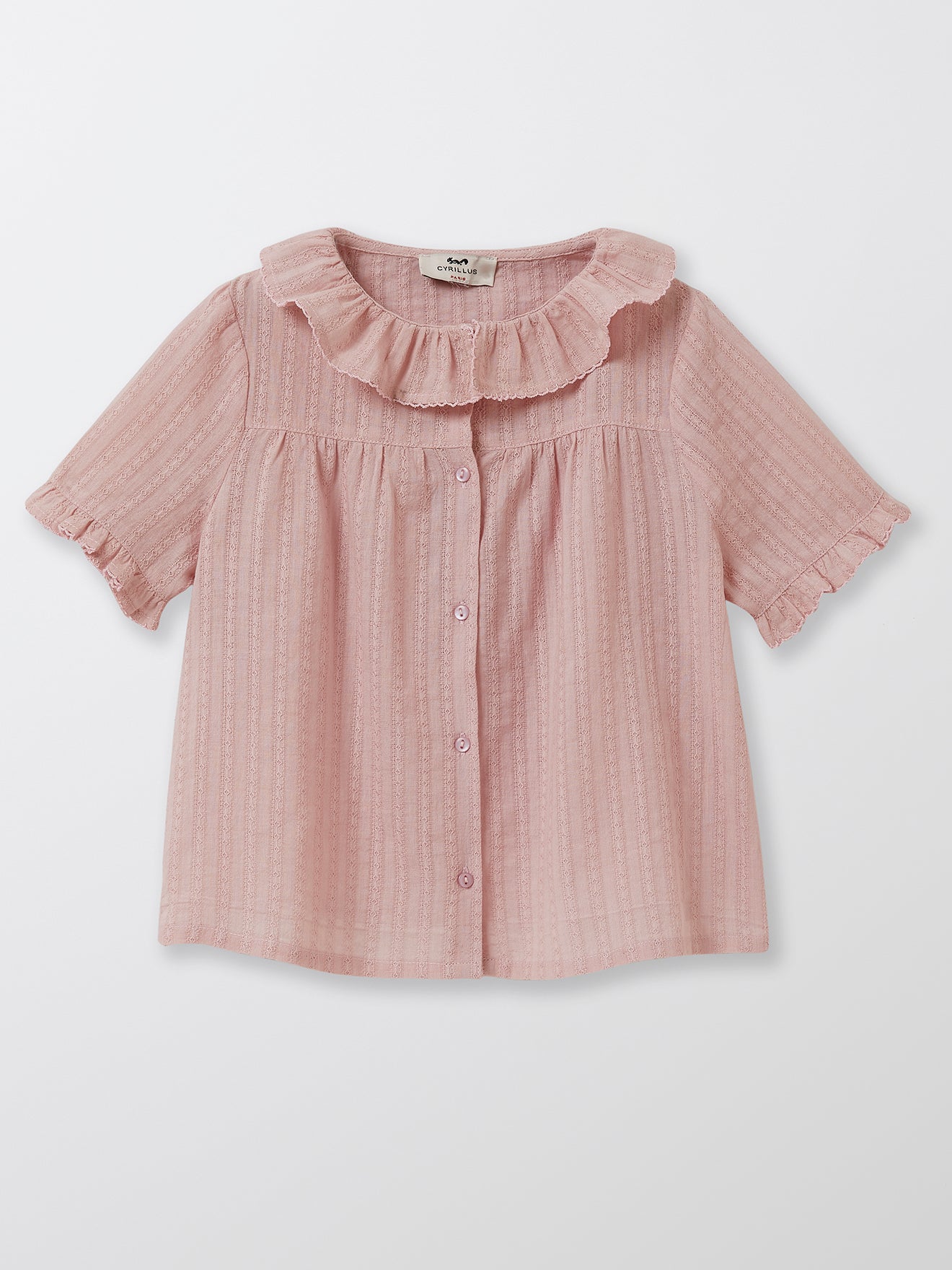 Chemise col pierrot Fille