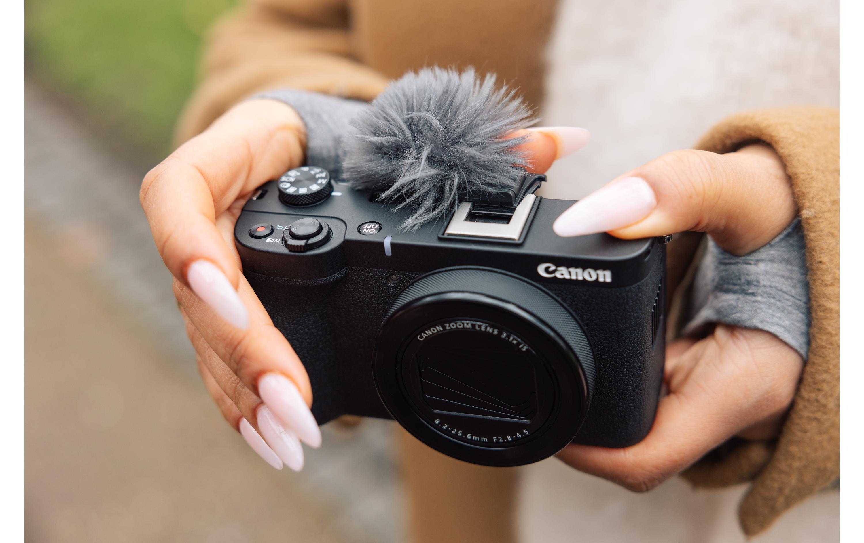 Fotokamera PowerShot V1<br>Leistungsstarke Kompaktkamera im Taschenformat mit Schwerpunkt auf Videoaufnahmen