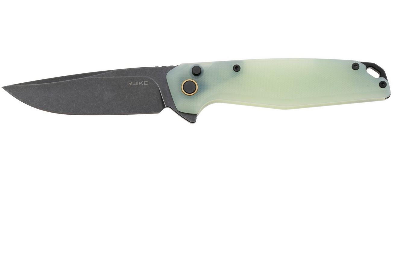 Ruike P873-C Blackwashed 14C28N, Jade G10, zakmes