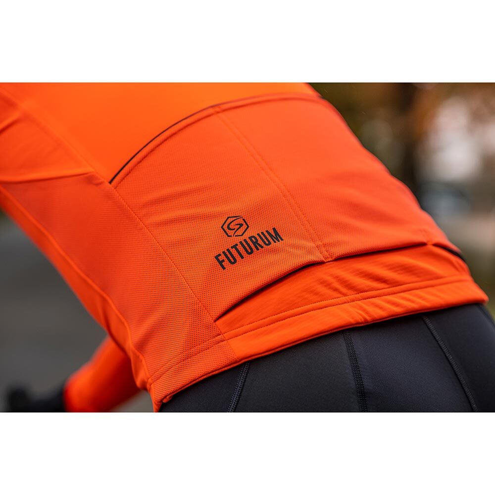 FUTURUM 4 SEASONS PRO Fietsjack Fluo Oranje Heren