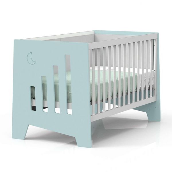 Berço Alondra Cama (70 X 140 cm) Omni Xl 5 em 1 Berço/cama/sofá/montessori/secretária Mint K17-m7755 Verde Verde
