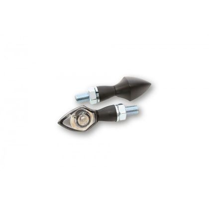 Clignotant Highsider PEN HEAD LED (La paire) Universel - Noir