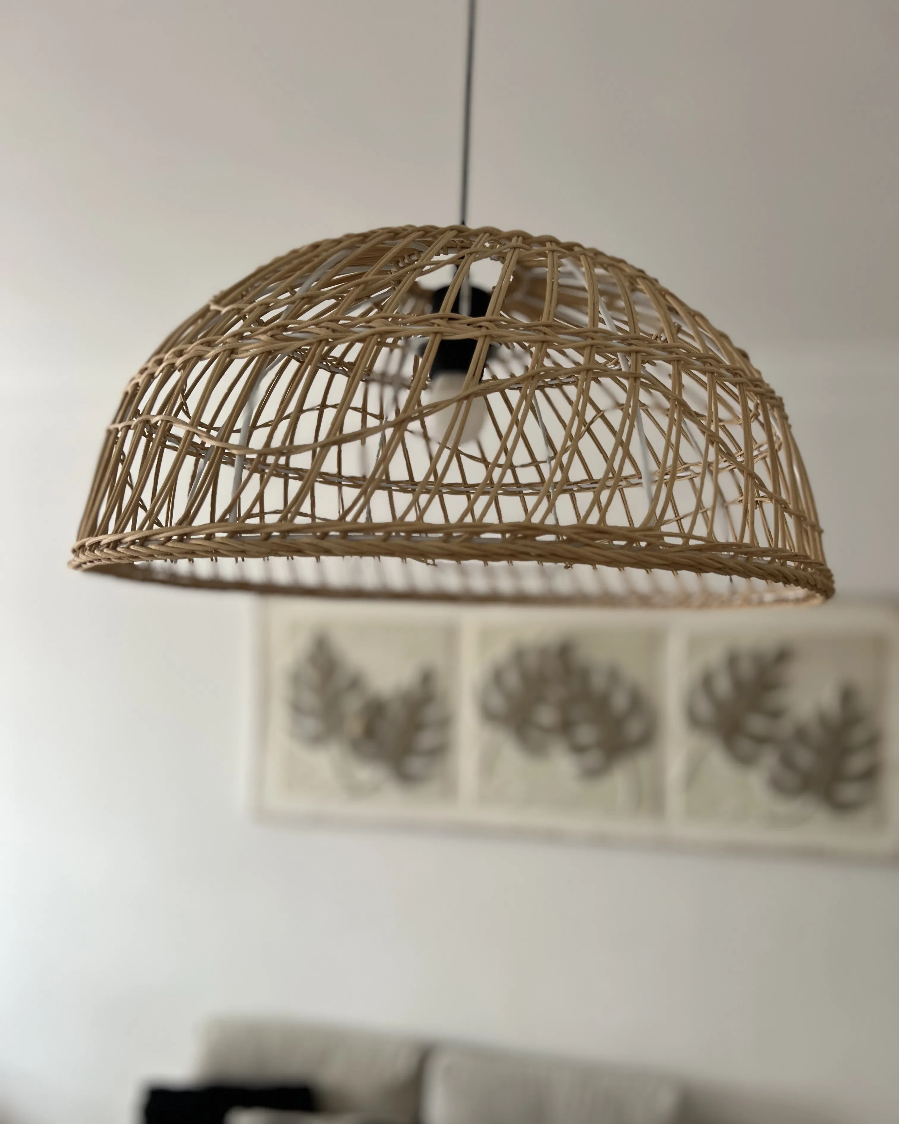 Hanglamp RAVINE Rotan Natuurlijk