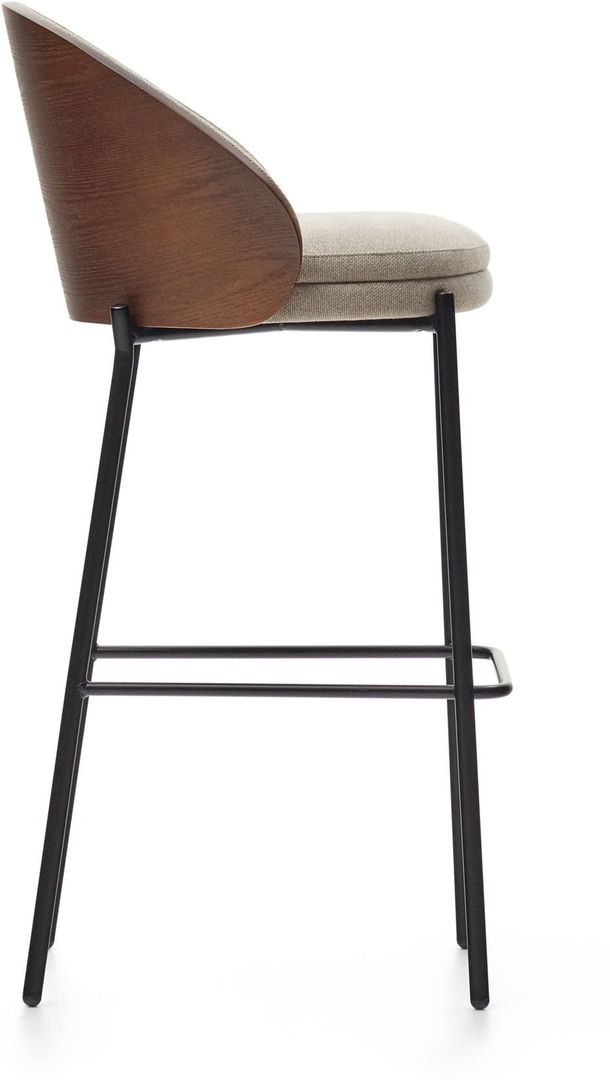 Kave Home   Eamy Hoog Barstoel