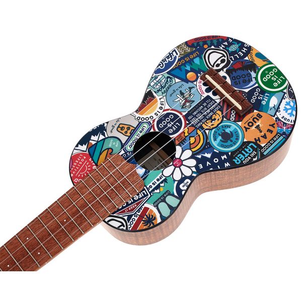 Martin Guitar 0XK Life Is Good Concert Uke