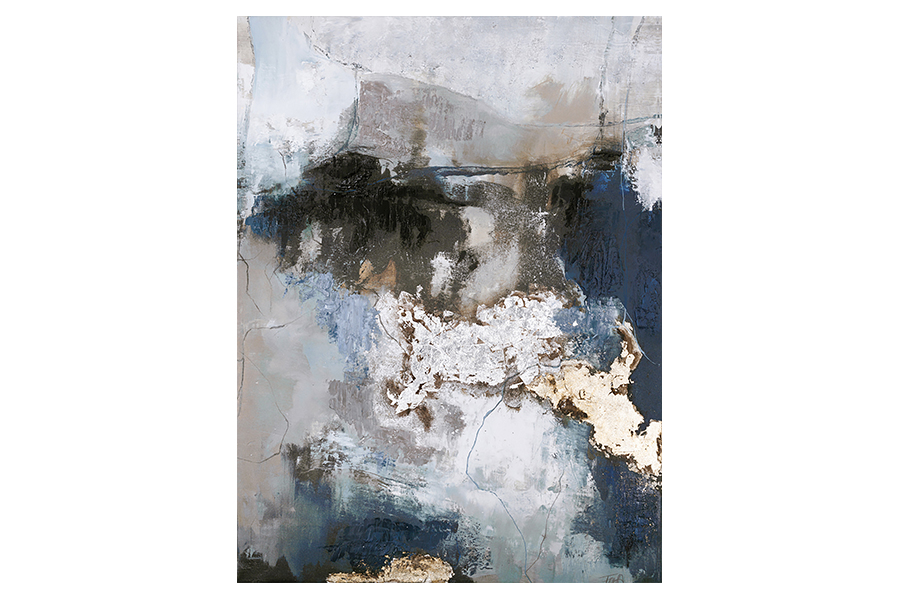 Water bilde Maleri, 60x80 cm