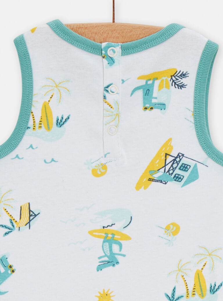Lot de 2 body fantaisies pour bébé garçon