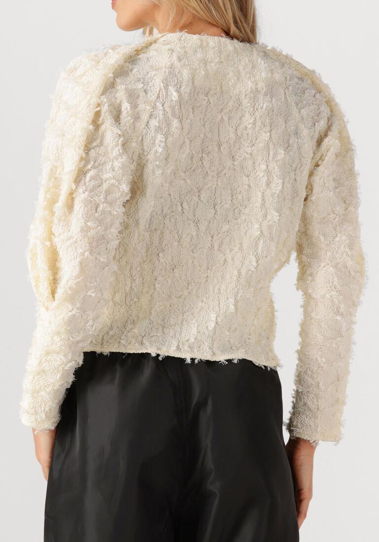 creme haute l'amitié blouses stuff structre v-blouse
