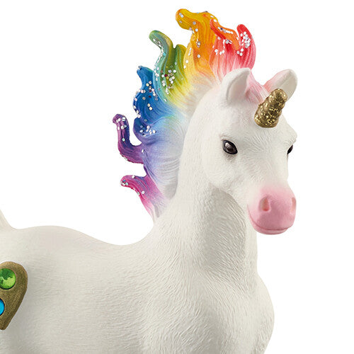 Schleich bayala eenhoorn veulen regenboog - 8,5 cm