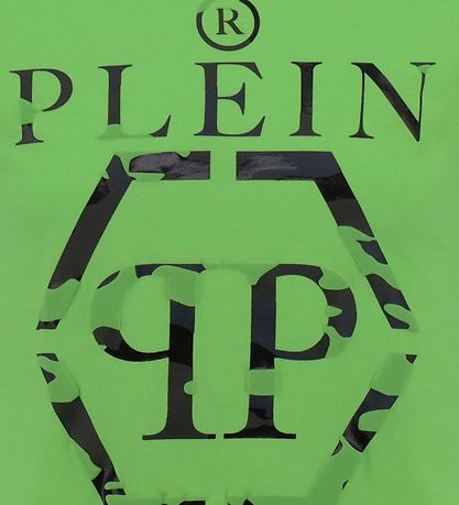 Philipp Plein T-shirt - Short -  Grøn m.