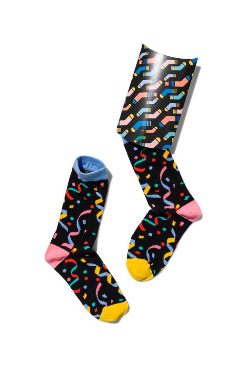boîte d’expédition fun socks 15x12 noir