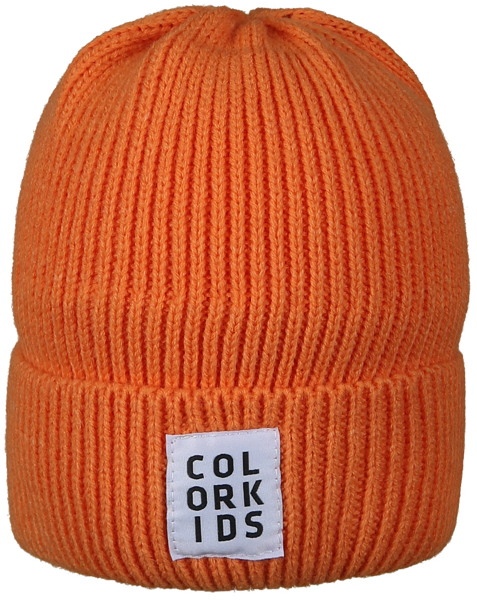 Strick-Beanie SOL in autumn sunset