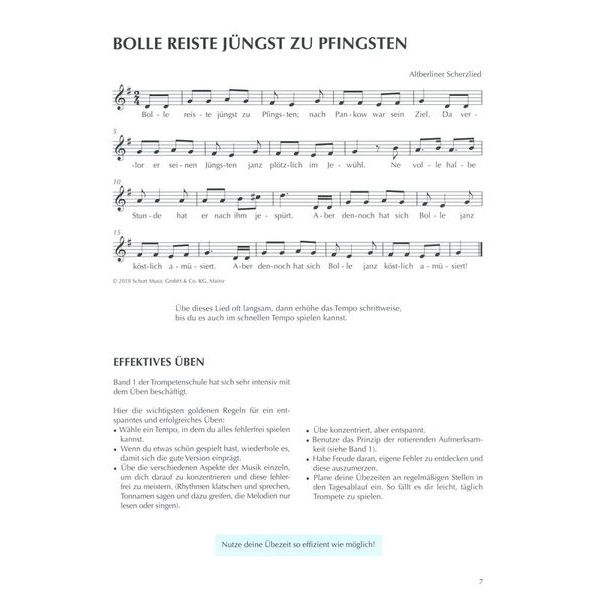 Schott Trompete Spielen Hobby 2