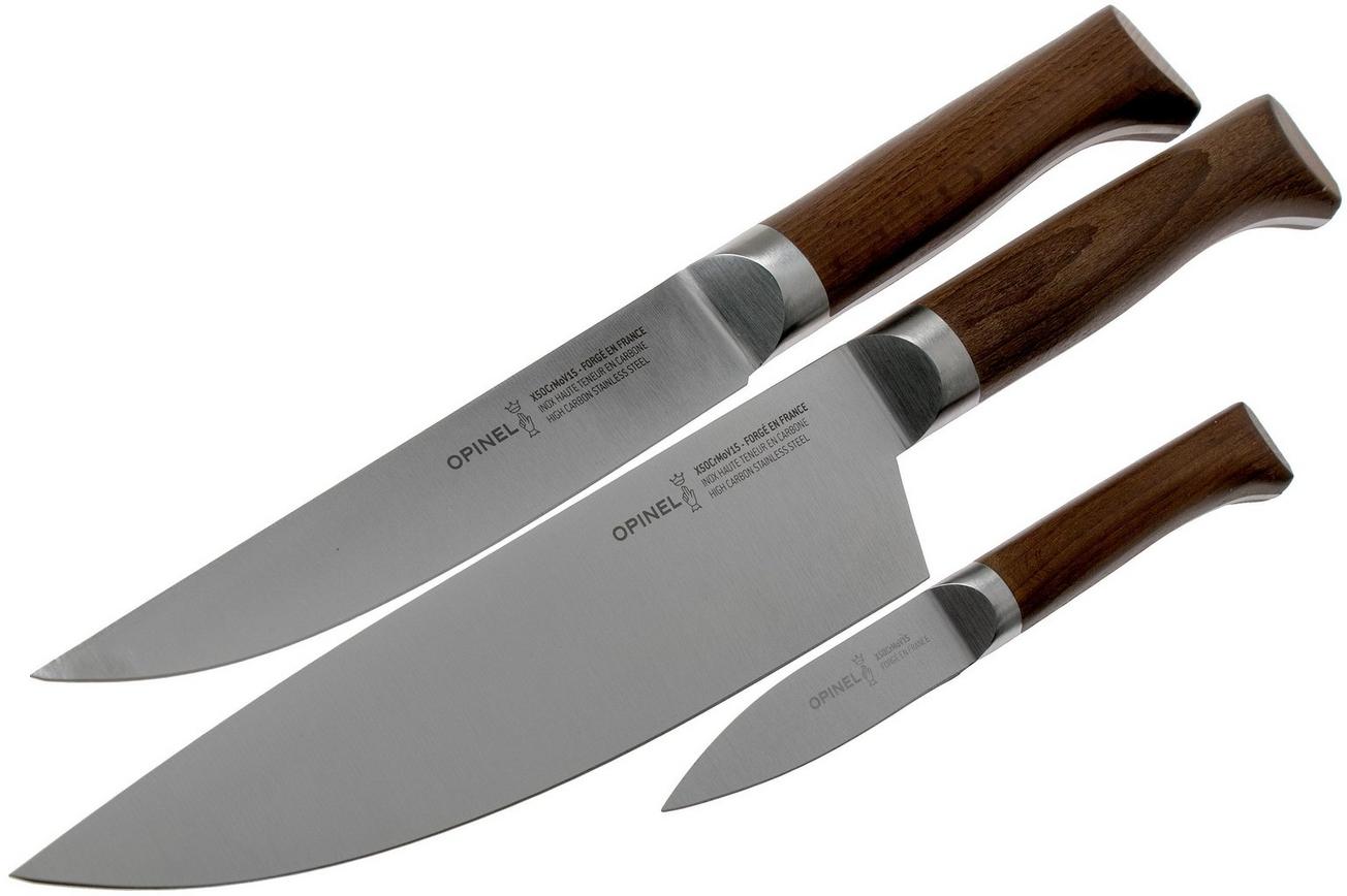 Opinel Les Forgés 1890 driedelige messenset, 002292