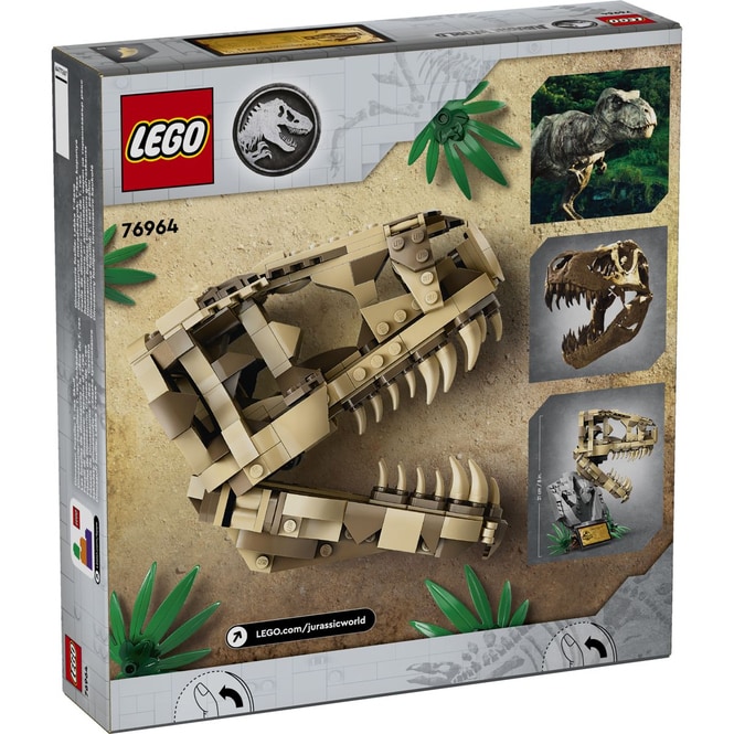 LEGO® Jurassic World™ 76964 - Dinosaurier-Fossilien: T-rex-Kopf