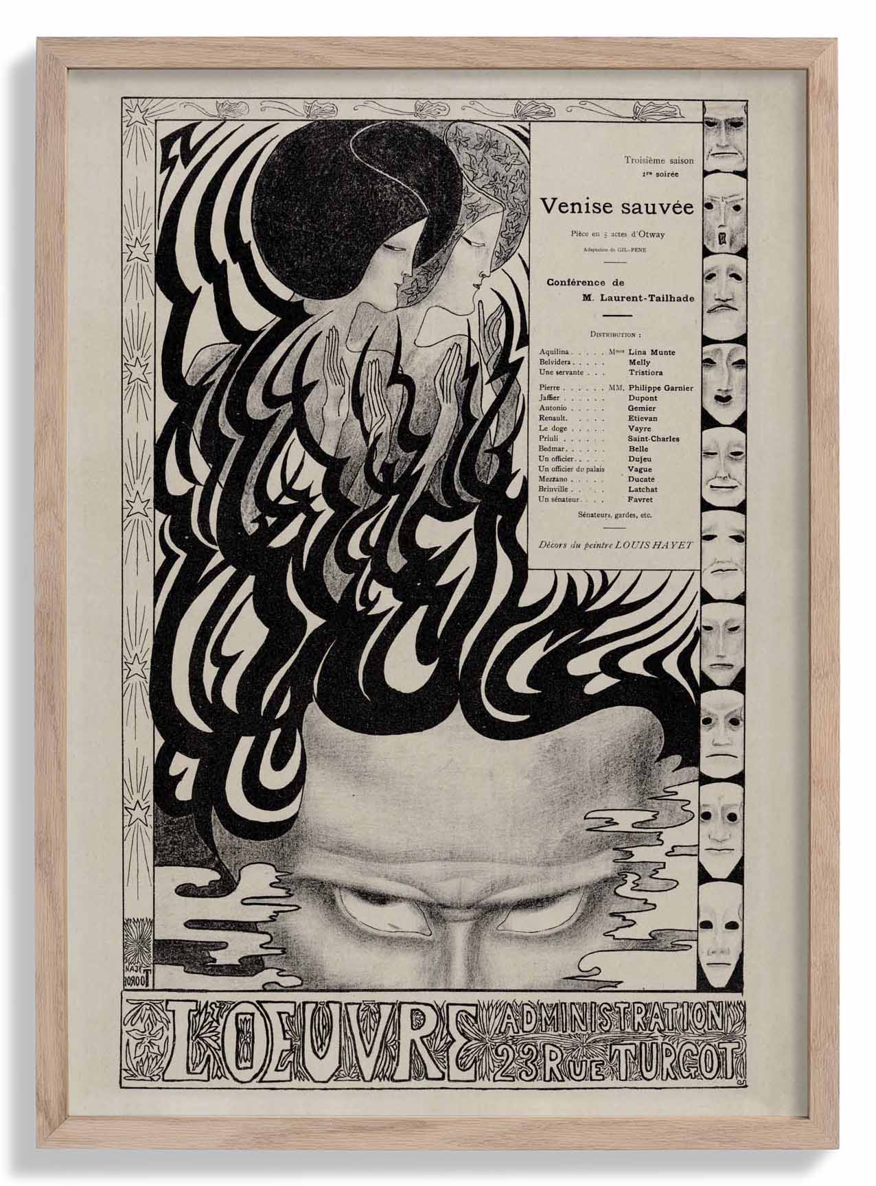 Vénise sauvée von Jan Toorop spielen