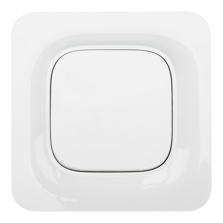 Interrupteur Jacobsen Kennet blanc complet, lot de 5