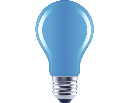 FLAIR LED lamp A60 E27/4W blauw