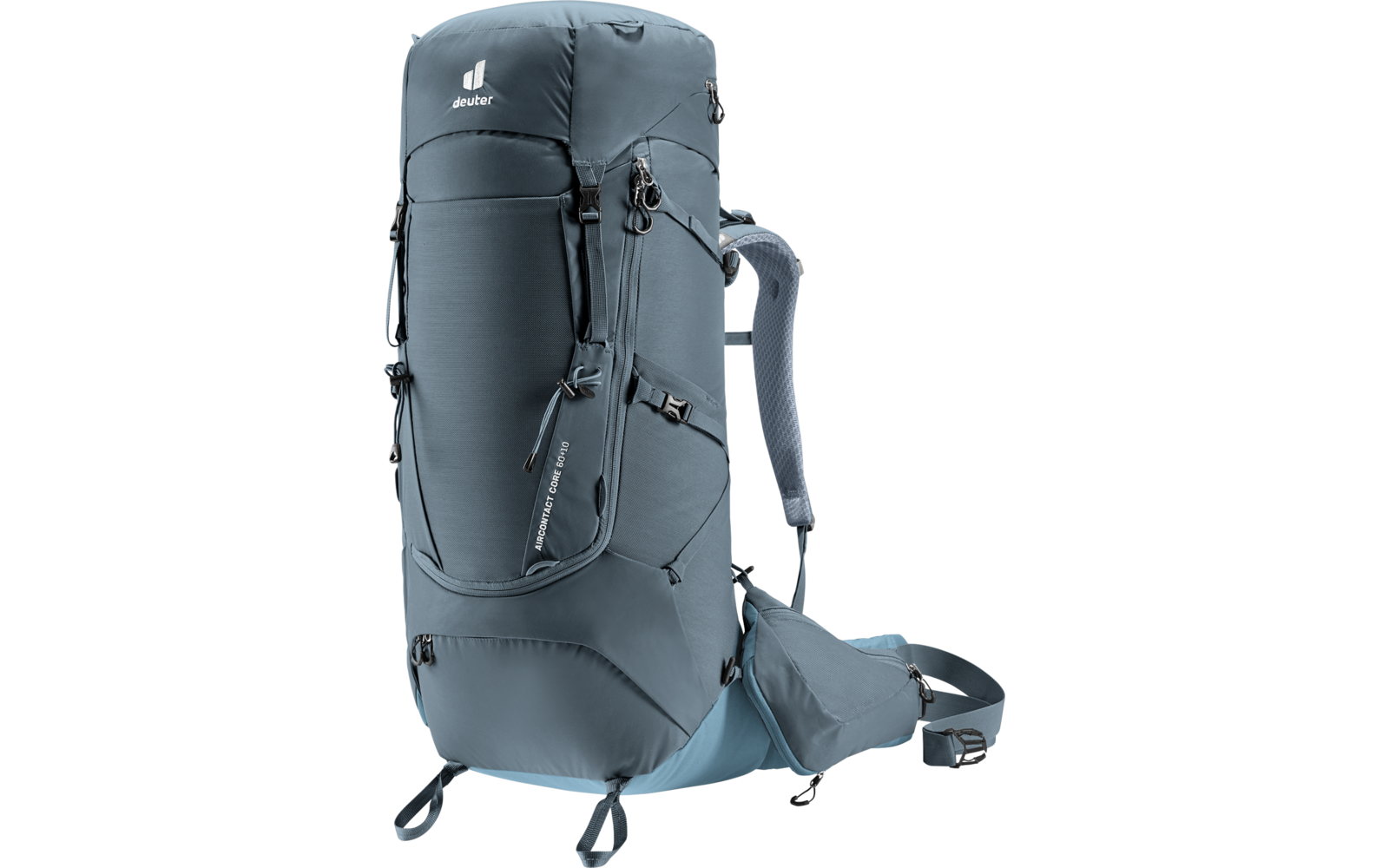 Deuter Trekkingrucksack Aircontact Core 60+10 Volumen 60 + 10 Liter graphite shale