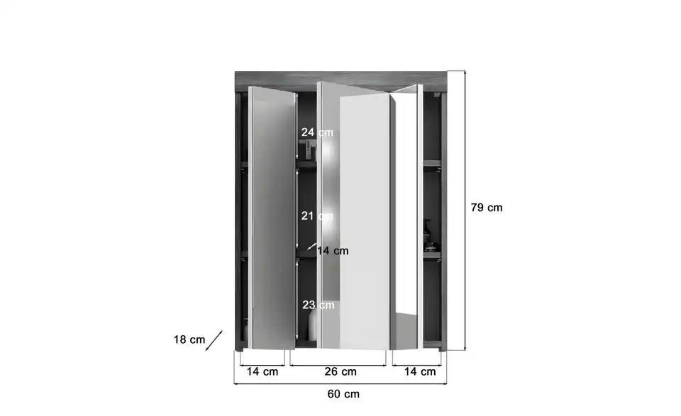 Spiegelschrank