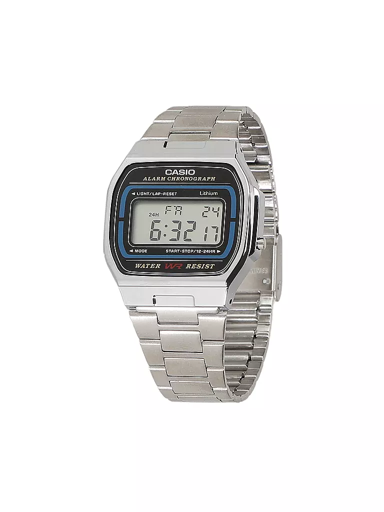 CASIO Uhr Casio Vintage A164WA-1VES silber