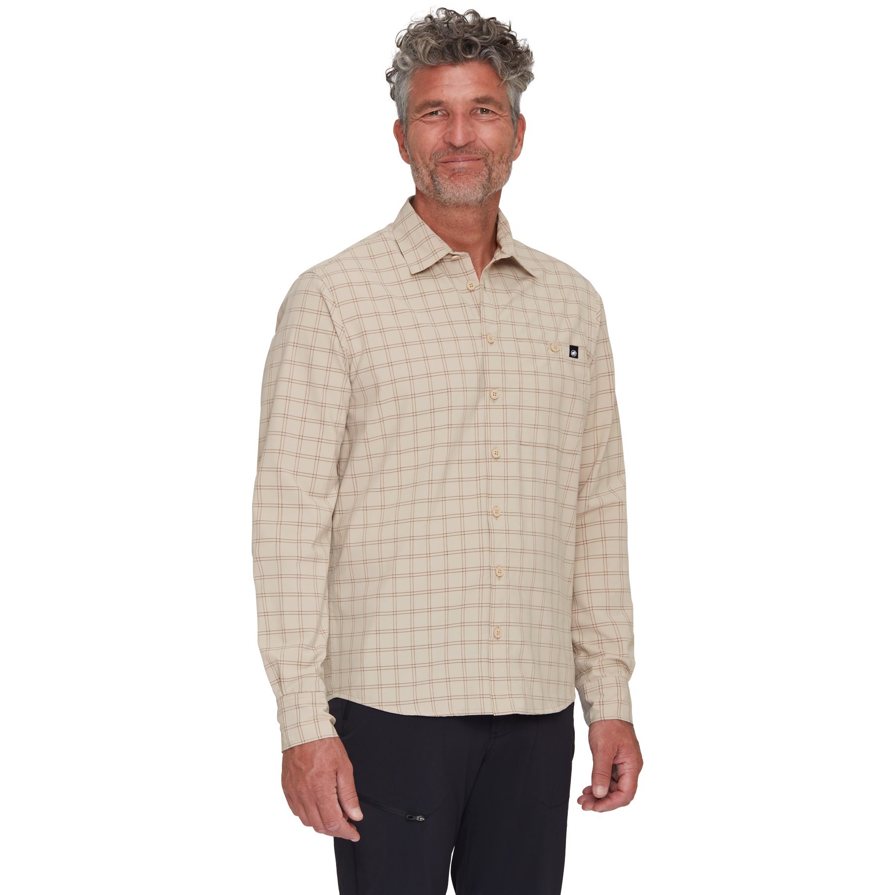 Mammut Lenni Langarmhemd Herren savannah