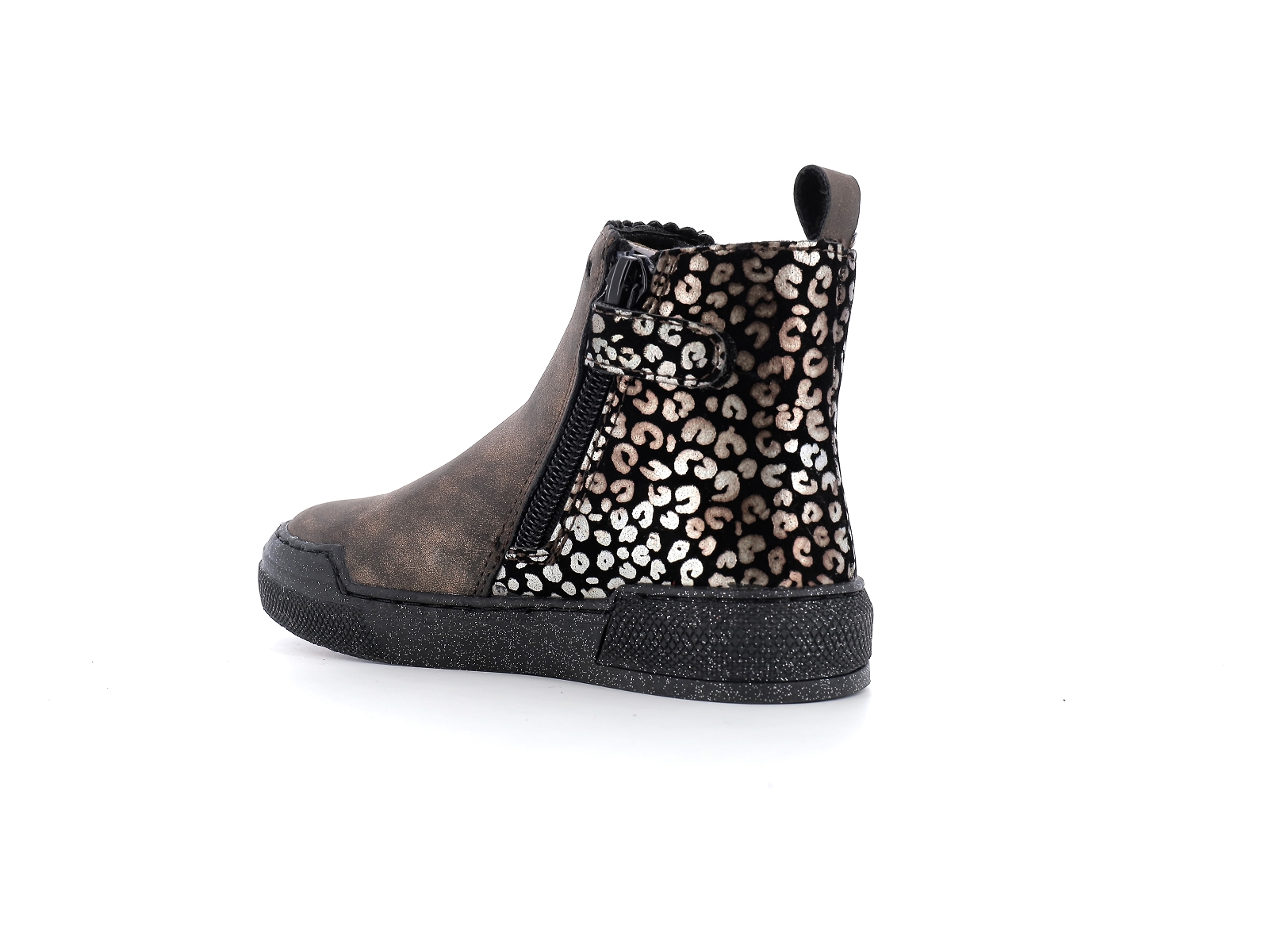 Mod 8-ARIBOOT Synthétique Noir Leopard