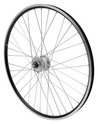 ROUE VTC 700X35 AVANT ER10 ALU NOIR DOUBLE PAROI MOY SHIMANO DYNAMO DH2N 6 VOLT-2.4W