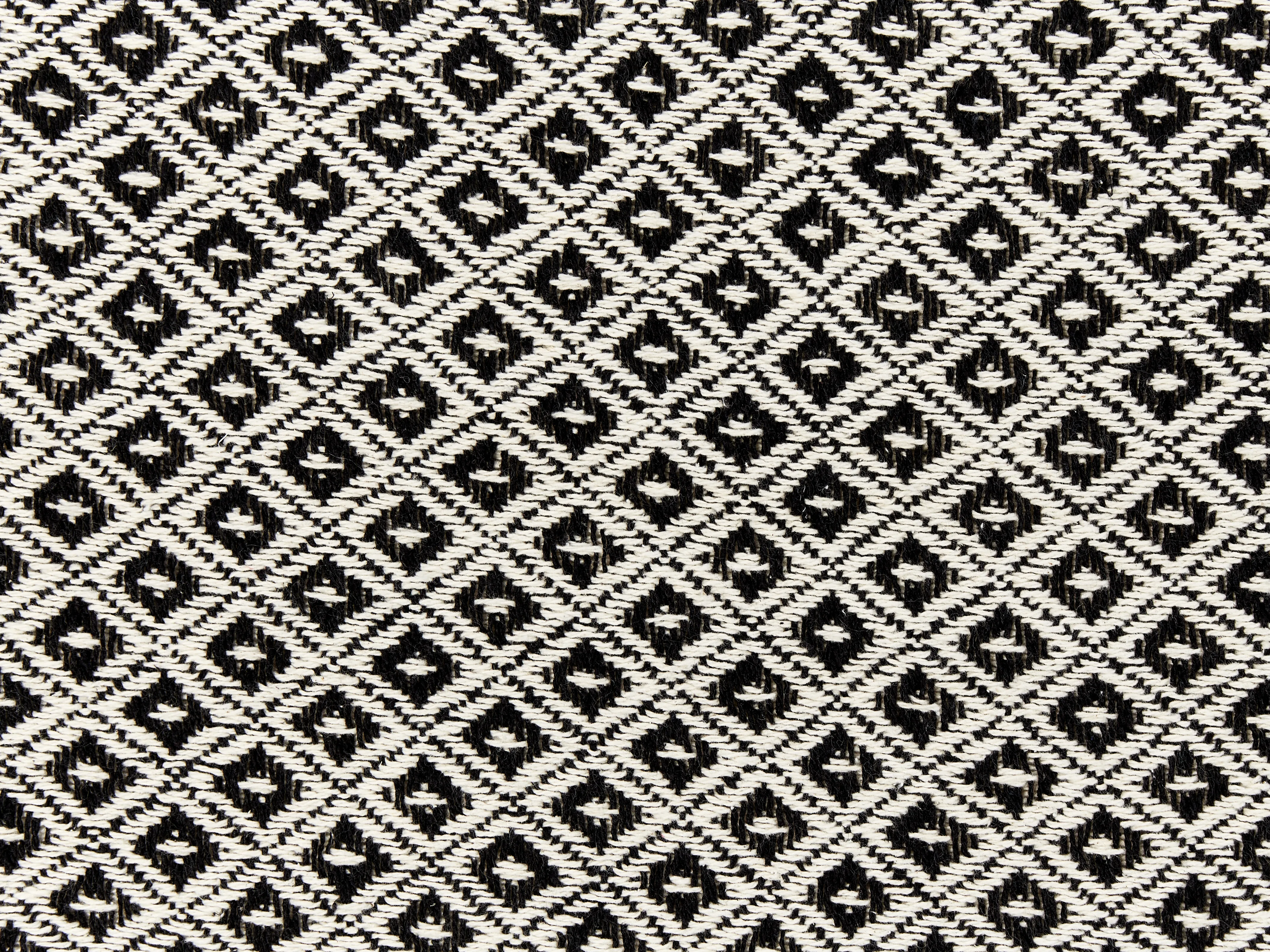 Plaid CHYAMA Katoen 220 x 240 cm Zwart