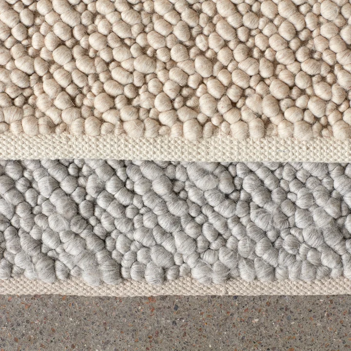 Audo - Gravel Teppich, 200 x 300 cm, ivory