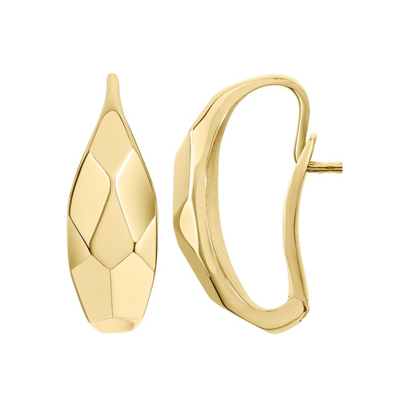 Boucles d'oreilles pendantes en Acier